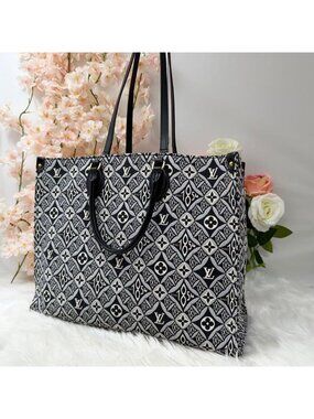 Louis Vuitton Monogram Jacquard On The Go GM Tote